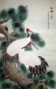 Crane - Peinture chinoise