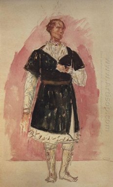 Kostym för tragedin i Pushkin S Boris Godunov 1923 1