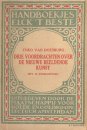 Abdeckung von drei Vorträge über die neue Kunst 1919