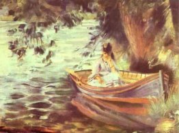 Woman In A Boat