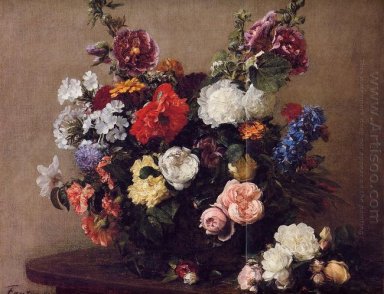 Boeket Diverse Bloemen 1881