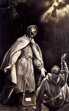 St Francis S Visão de The Flaming Torch