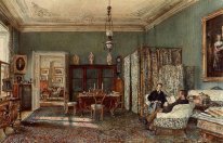 The Morning Room Of The Palais Lanckoronski Wina 1881