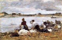 Laundresses Auf den Ufern des Touques 12