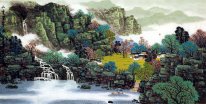 Bergen en water - Chinees schilderij