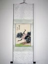 Crane - Monté - Peinture chinoise