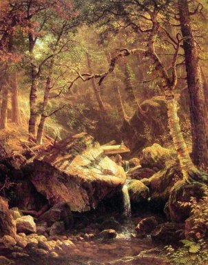 el arroyo de montaña 1863