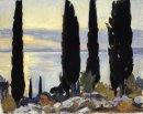 Árboles de Cypress en San Vigilio 1913