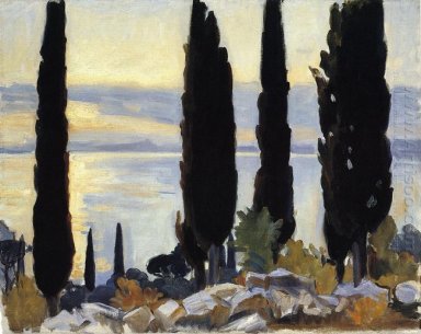 Alberi di Cypress A San Vigilio 1913
