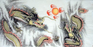 Dragon - pintura china