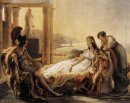 Aeneas berättar Dido olyckor i den trojanska staden