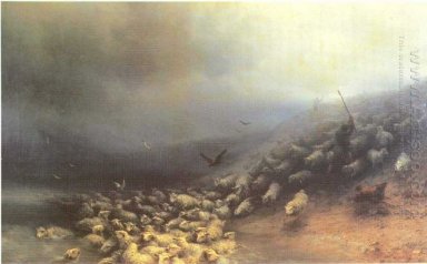 Стадо овец В Гейла 1861