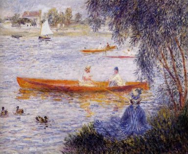 Passeio de barco em Argenteuil 1873