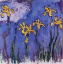 Yellow Irises With Pink Cloud 1917