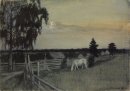 Pascolo dei cavalli 1909