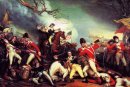 Der Tod von General Mercer am Kampf von Princeton
