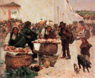 The bakers, a market in Figueir