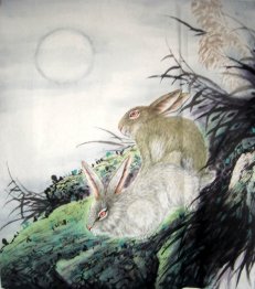 Rabbit - Pintura Chinesa