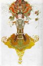 O Firebird Costume Para Tamara Karsavina 1910