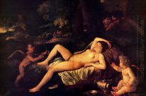 Dormir Vénus et Cupidon