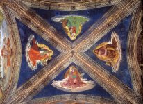 Volta della Cappella Tornabuoni 1490