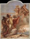 Venus S Farewell To Aeneas a partir da sala da Eneida No Pa
