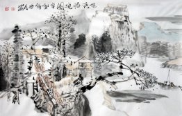 Sebuah Rumah - Lukisan Cina