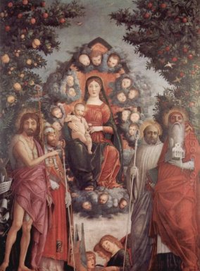 Madonna with saints St. John theBaptist, St. Gregory I the Great