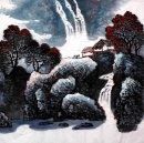 Waterfall - Chinese Painting