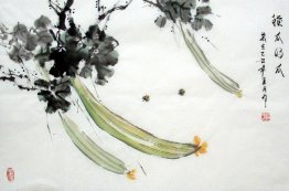 Loofah - Lukisan Cina