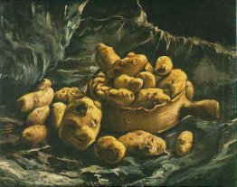 Still Life Dengan Sebuah Earthern Bowl Dan Kentang 1885