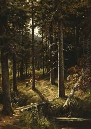 Paisagem da floresta 1890