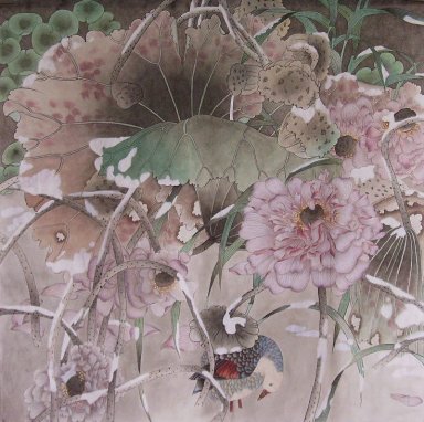 Lotus - Lukisan Cina