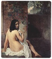 Kembali View Of A Bather 1859