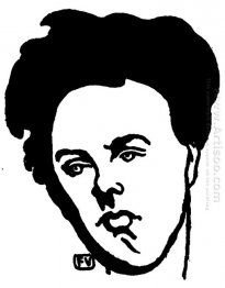 Stående av Arthur Rimbaud 1898