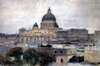 San Pietro Cattedrale di S In Roma 1884