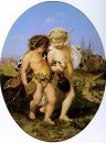 Drunken Bacchus och Cupid