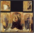 Polyptych Dengan St Gregory 1473