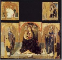 polyptych with st gregory 1473