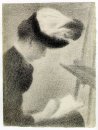 Donna seduta By An Easel 1888