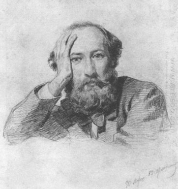 Retrato del barítono ruso Gennady Cantante de ópera Kondratiev