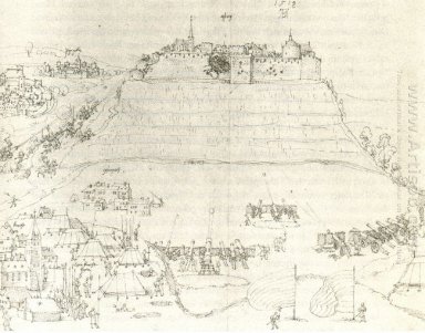 Hohenasperg asedio de Georg von Frundsberg en la guerra de Suabi