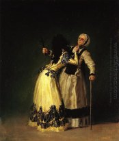 Hertiginnan av Alba och hennes duenna 1795