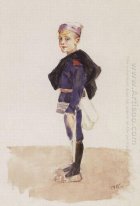 Ritratto Di M P Konchalovsky In Infanzia 1915