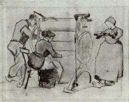 Mangle com duas mulheres e um homem 1884
