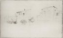 Дома рядом с Bordiguera 1890