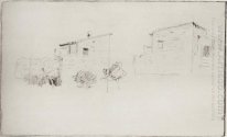 Maisons Près Bordiguera 1890