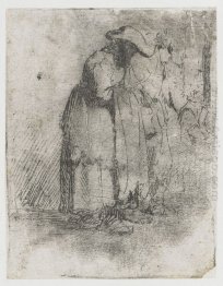 Mendigo Homem E Mulher 1628