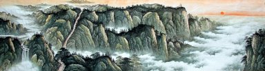 Montagne - Pittura cinese
