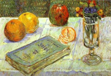 Stillleben mit einem Buch 1883